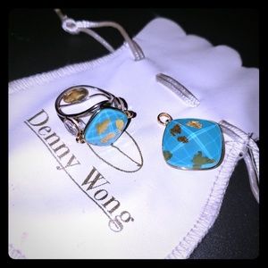Denny wong ring and necklace